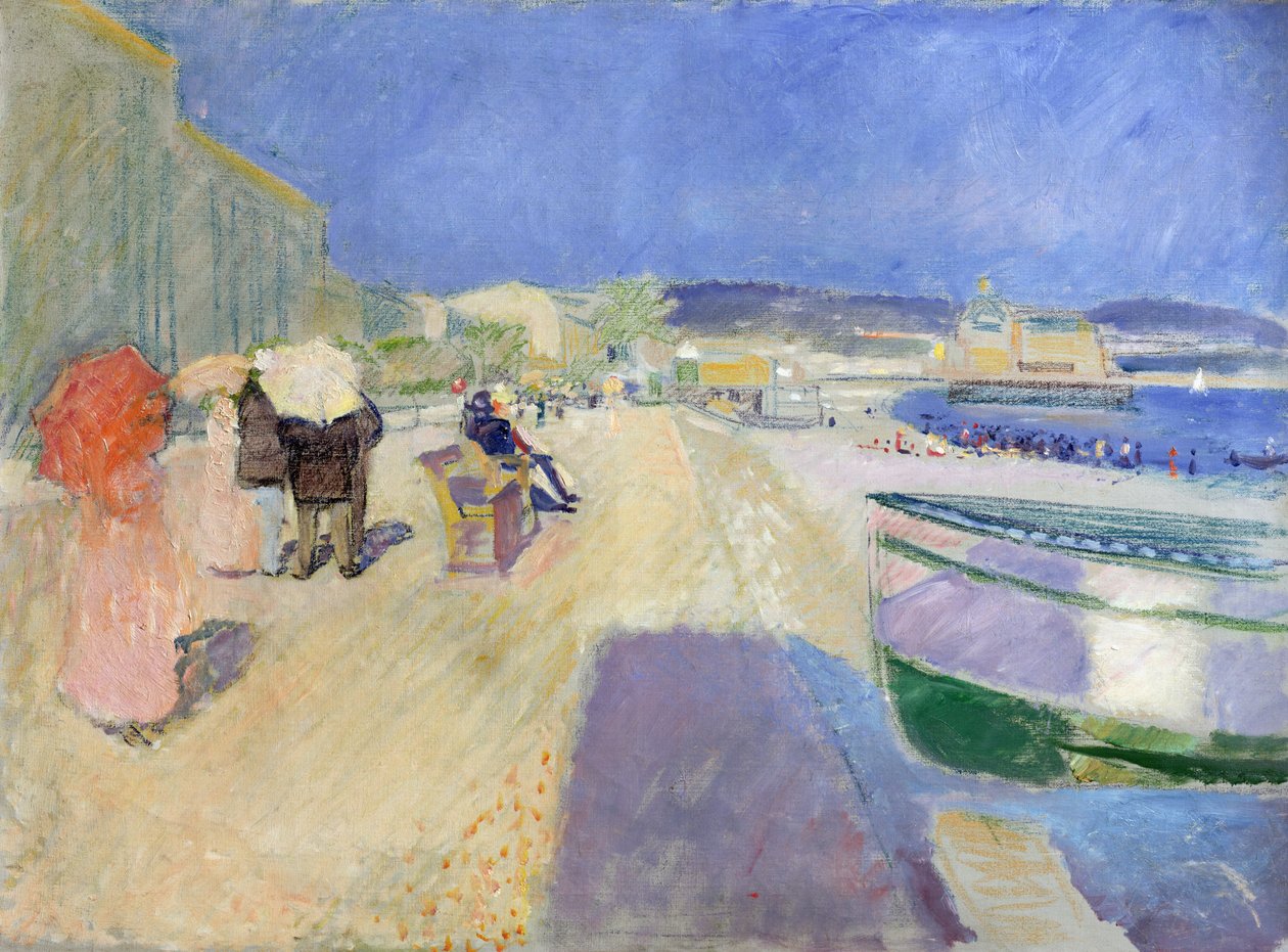 Promenade des Anglais - Edvard Munch