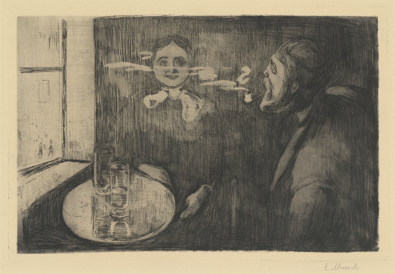 Tête à Tête - Edvard Munch