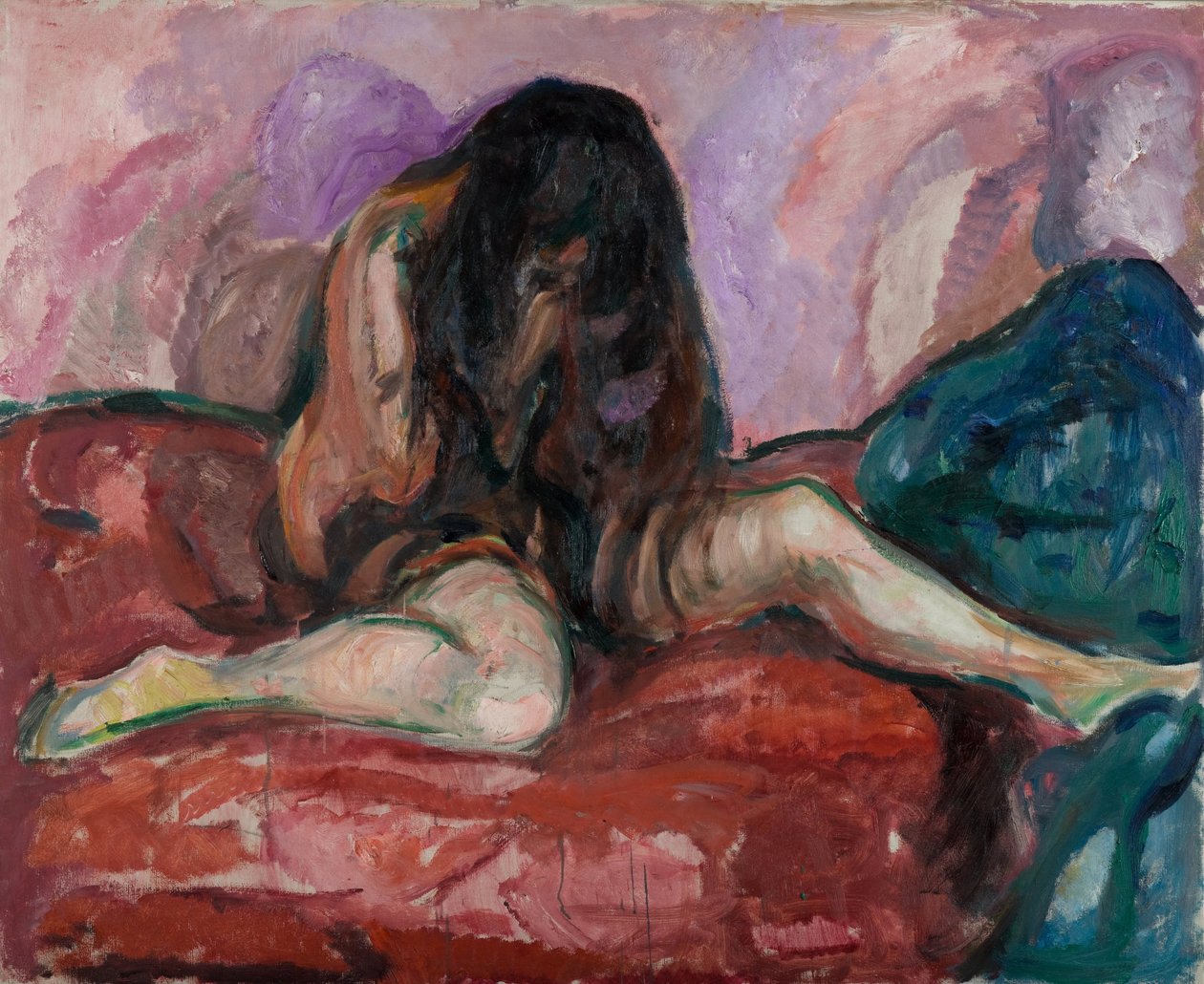 Nu en pleurs - Edvard Munch