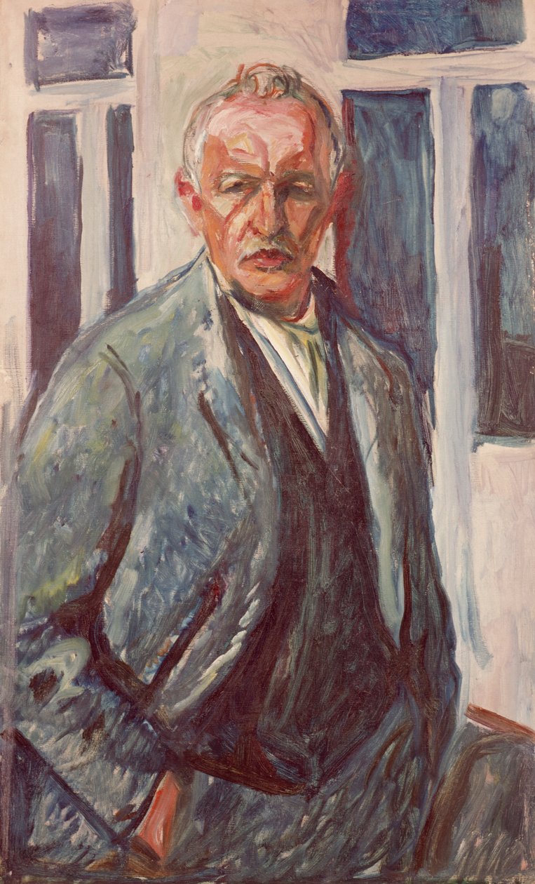 Les deux mains dans les poches du pantalon - Edvard Munch