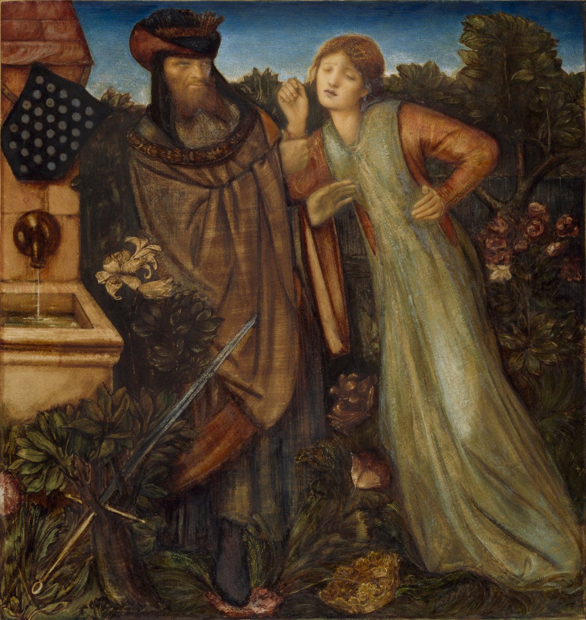 Le roi Marc et la belle Iseult - Edward Burne Jones