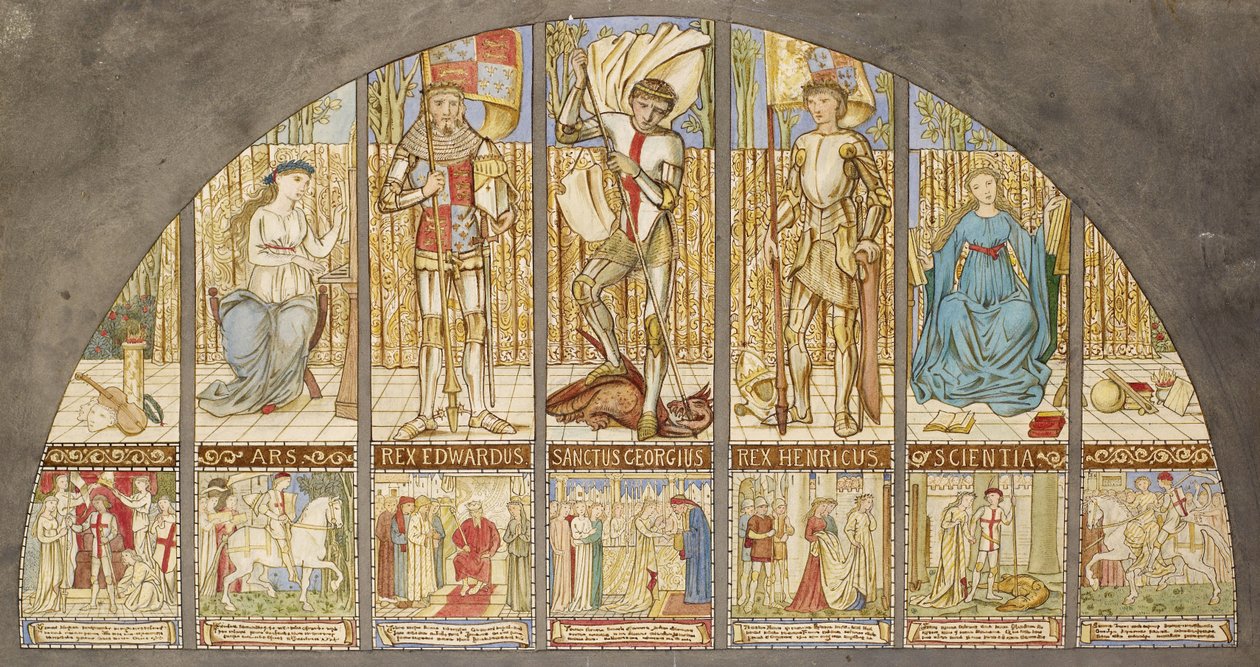 Les Guerres des Roses - Edward Burne-Jones