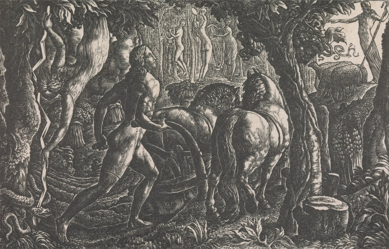 Le Laboureur - Edward Calvert