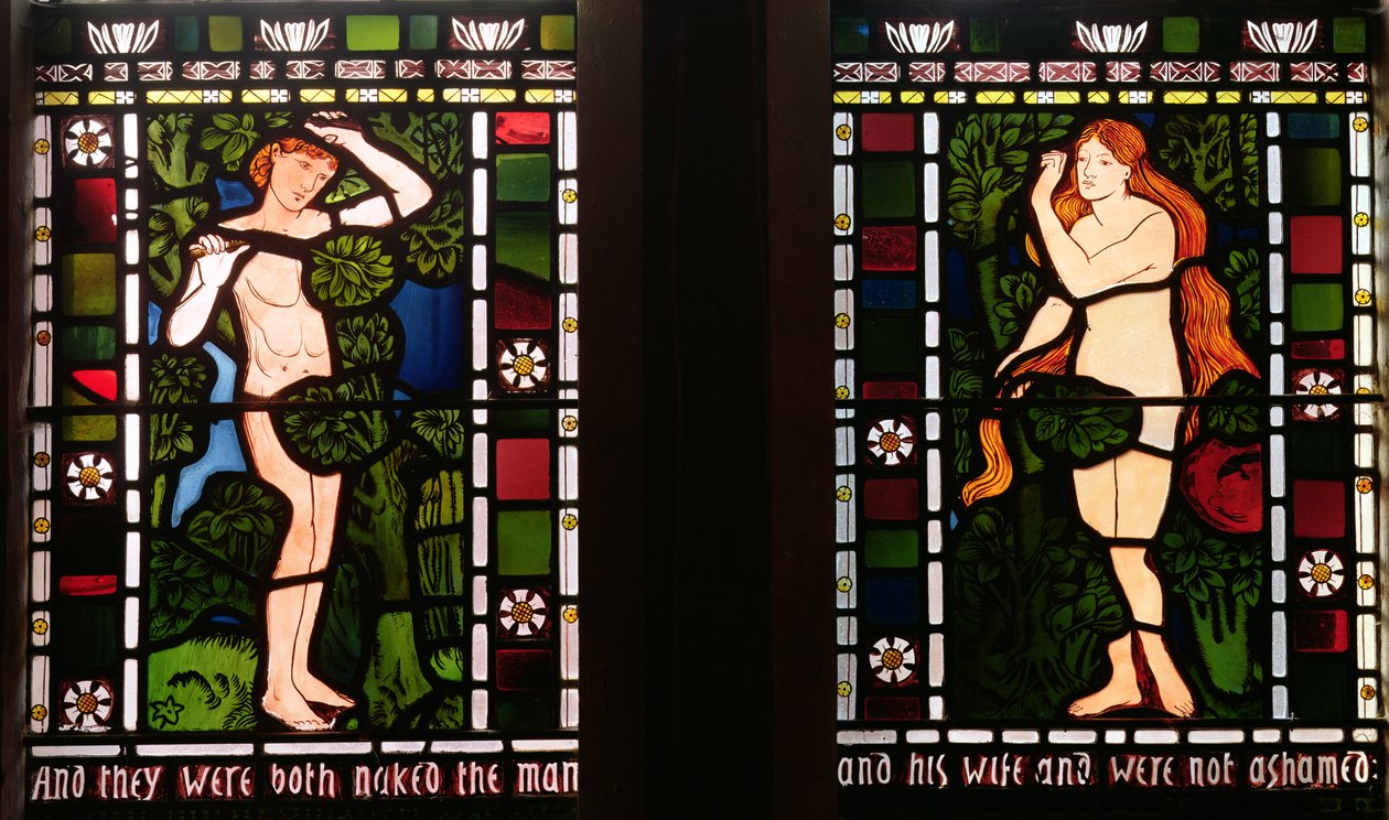 Adam et Ève dans le jardin d