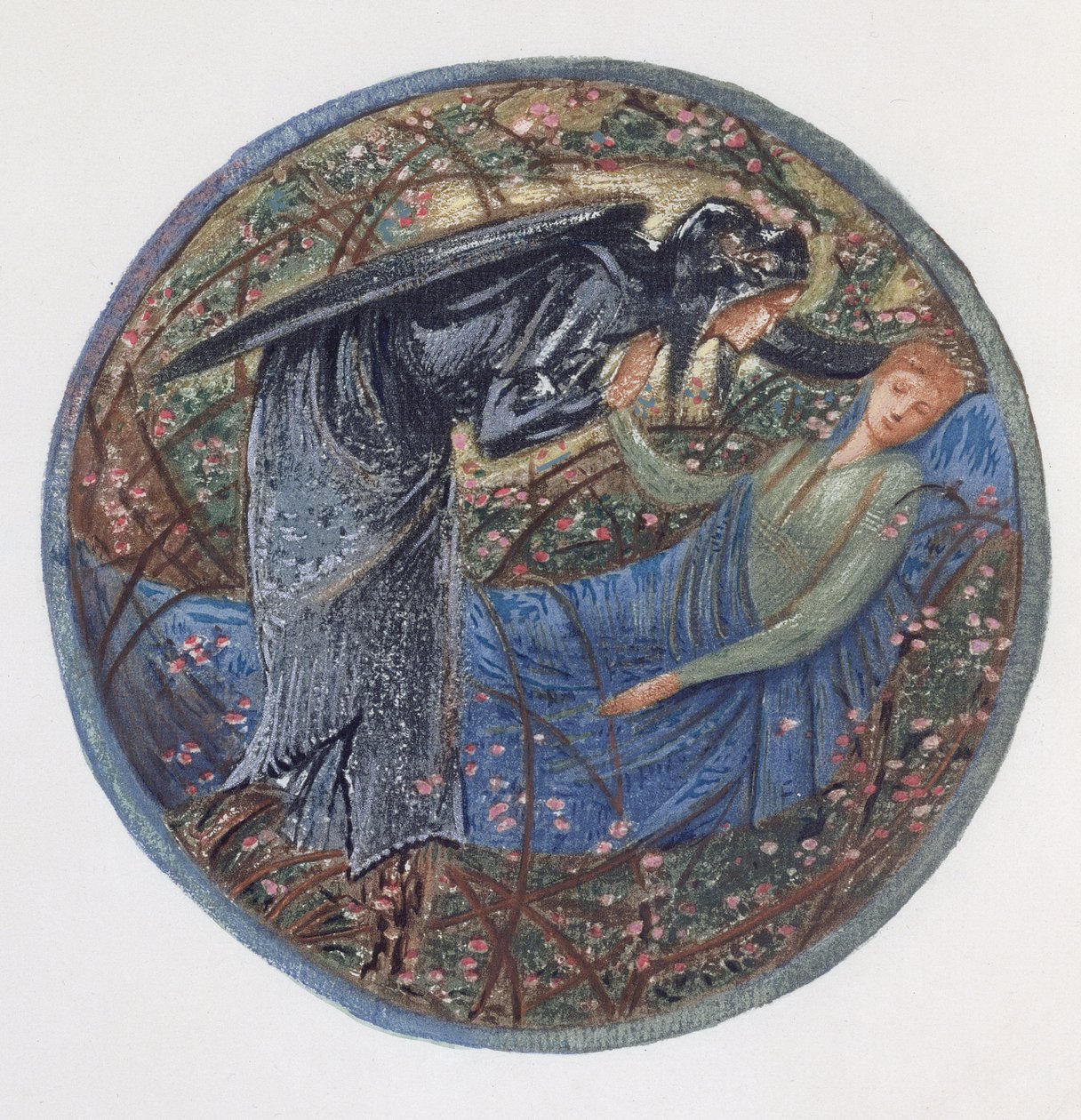 Le Livre des Fleurs : XXIII. Réveille-toi, chérie ! - Edward Burne Jones