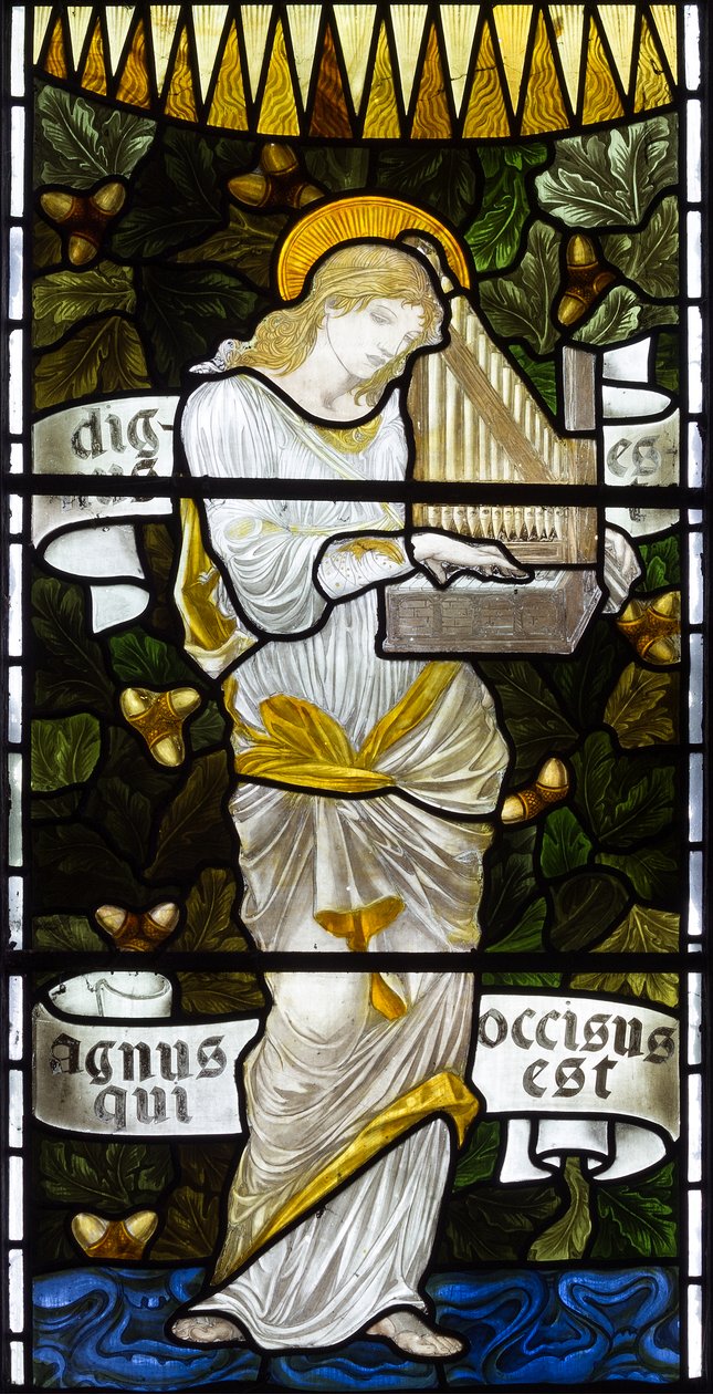 Sainte Cécile, 1879 - Edward Burne Jones