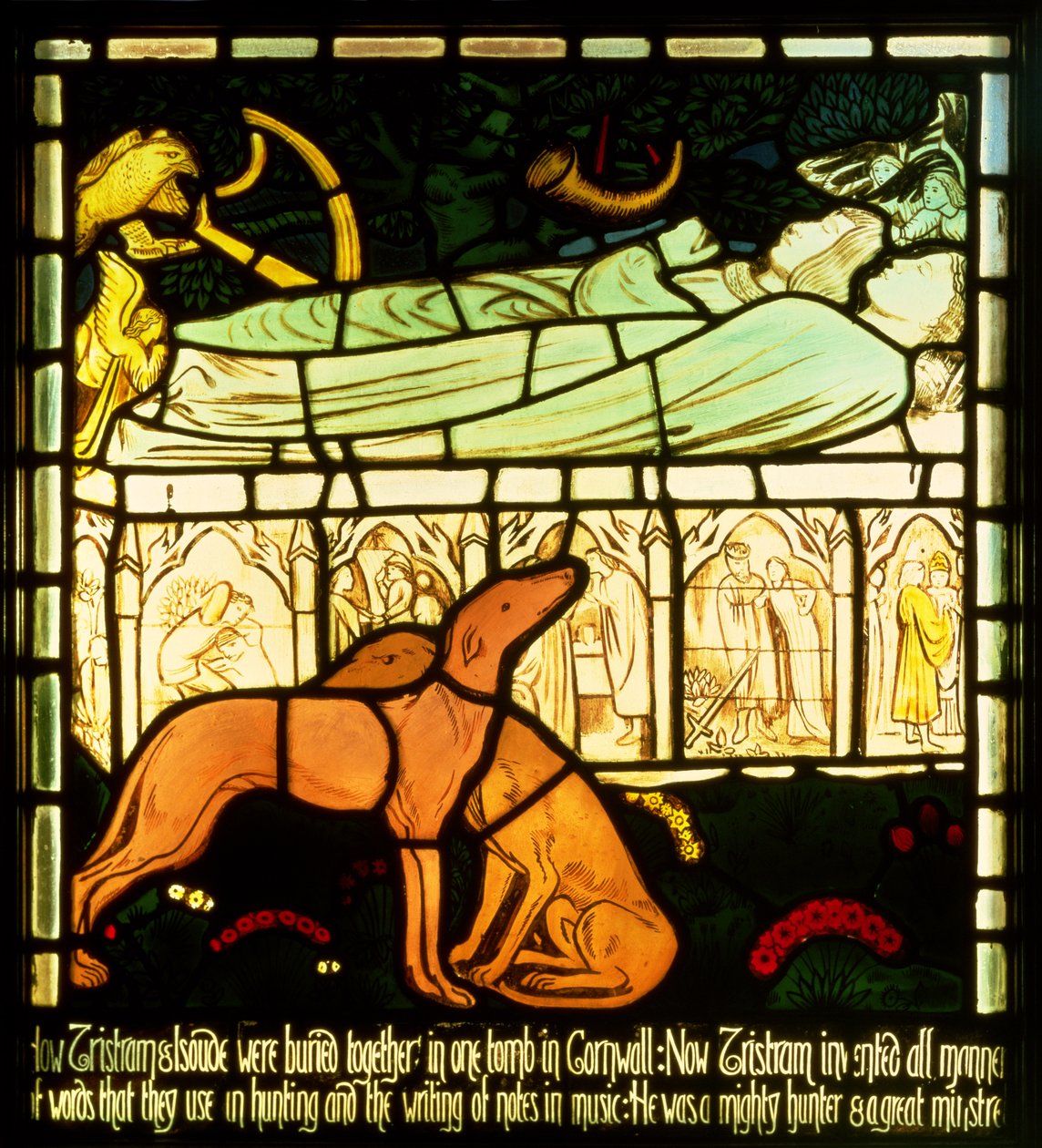 La tombe de Tristan et Isolde la Belle, de 