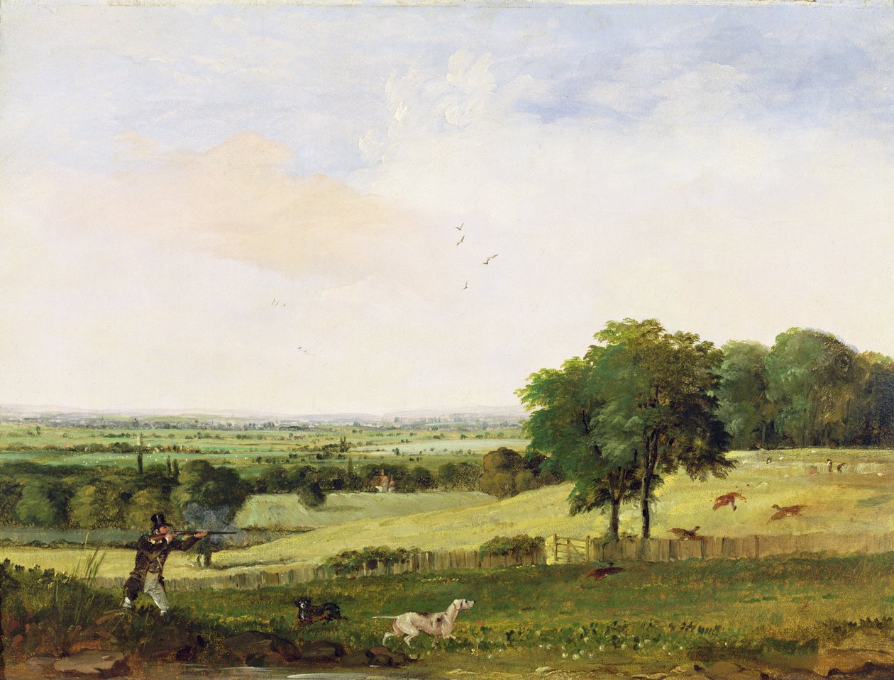 Chasse à la perdrix - Edward Duncan