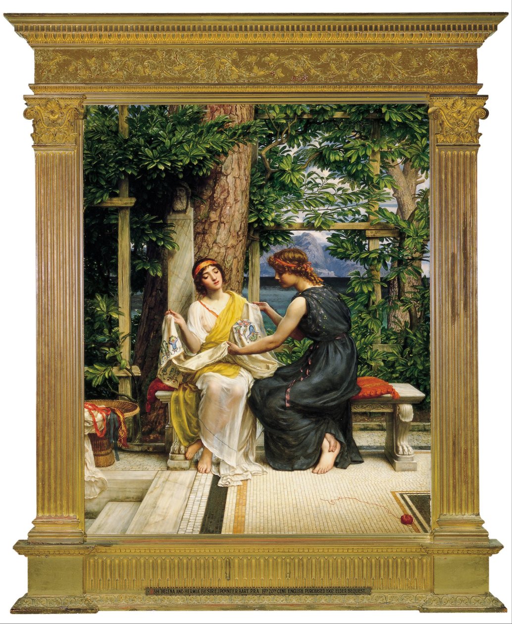 Hélène et Hermia - Edward John Poynter