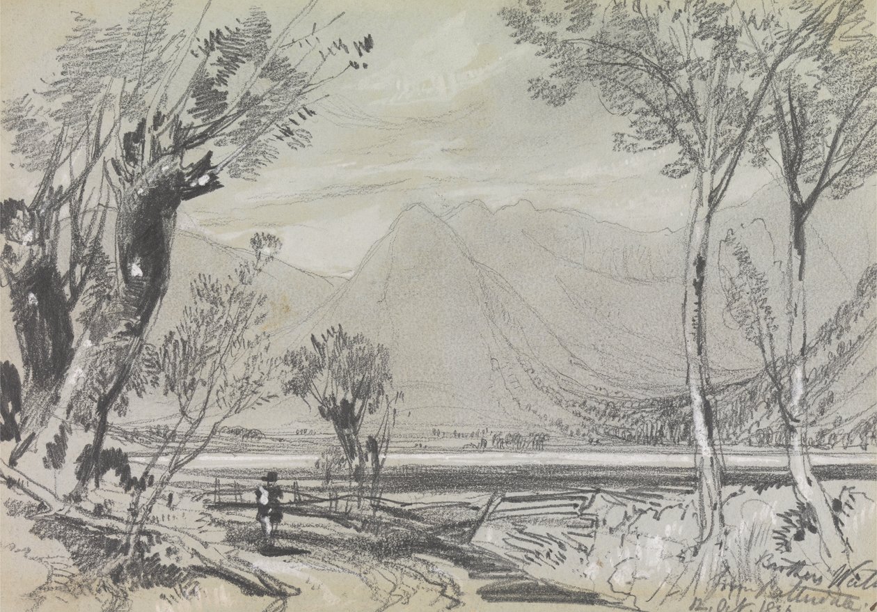 Brothers Water depuis Patterdale - Edward Lear