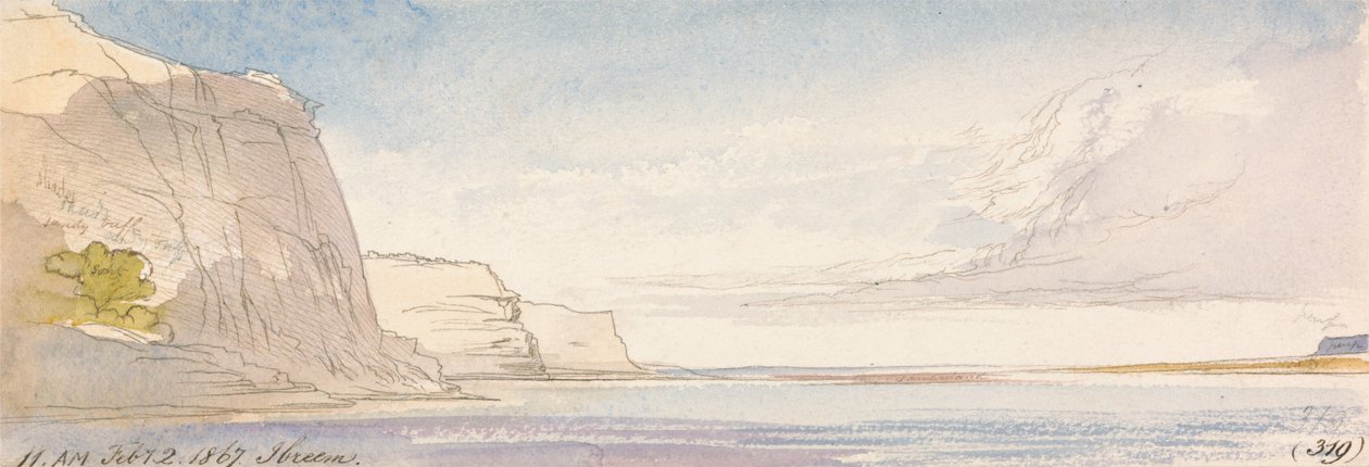Ibreem, 11h00, 2 février 1867 (319) - Edward Lear