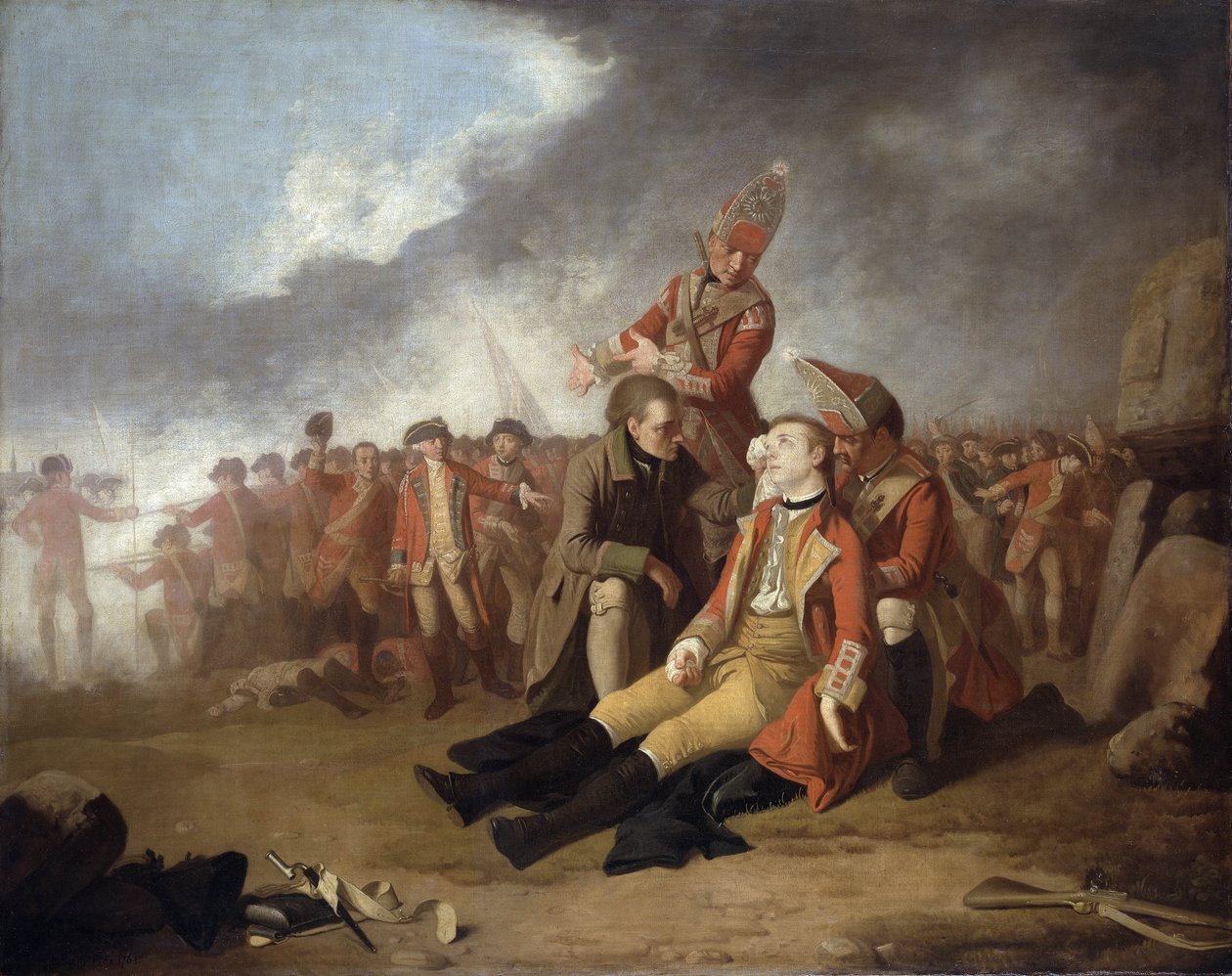 La Mort du général Wolfe, 1763 - Edward Penny