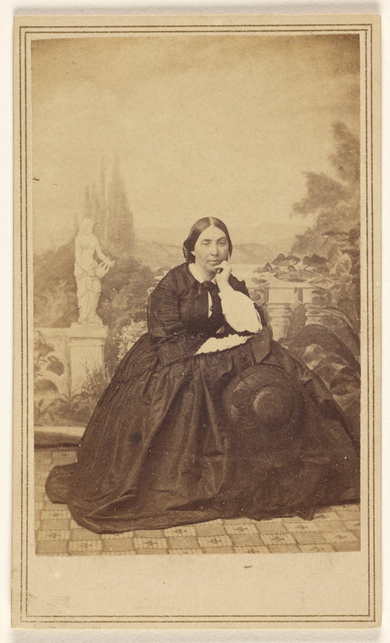 Jessie Benton Fremont, épouse du général J.C. Fremont et fille du sénateur Thomas Hart Benton. - Edward Anthony
