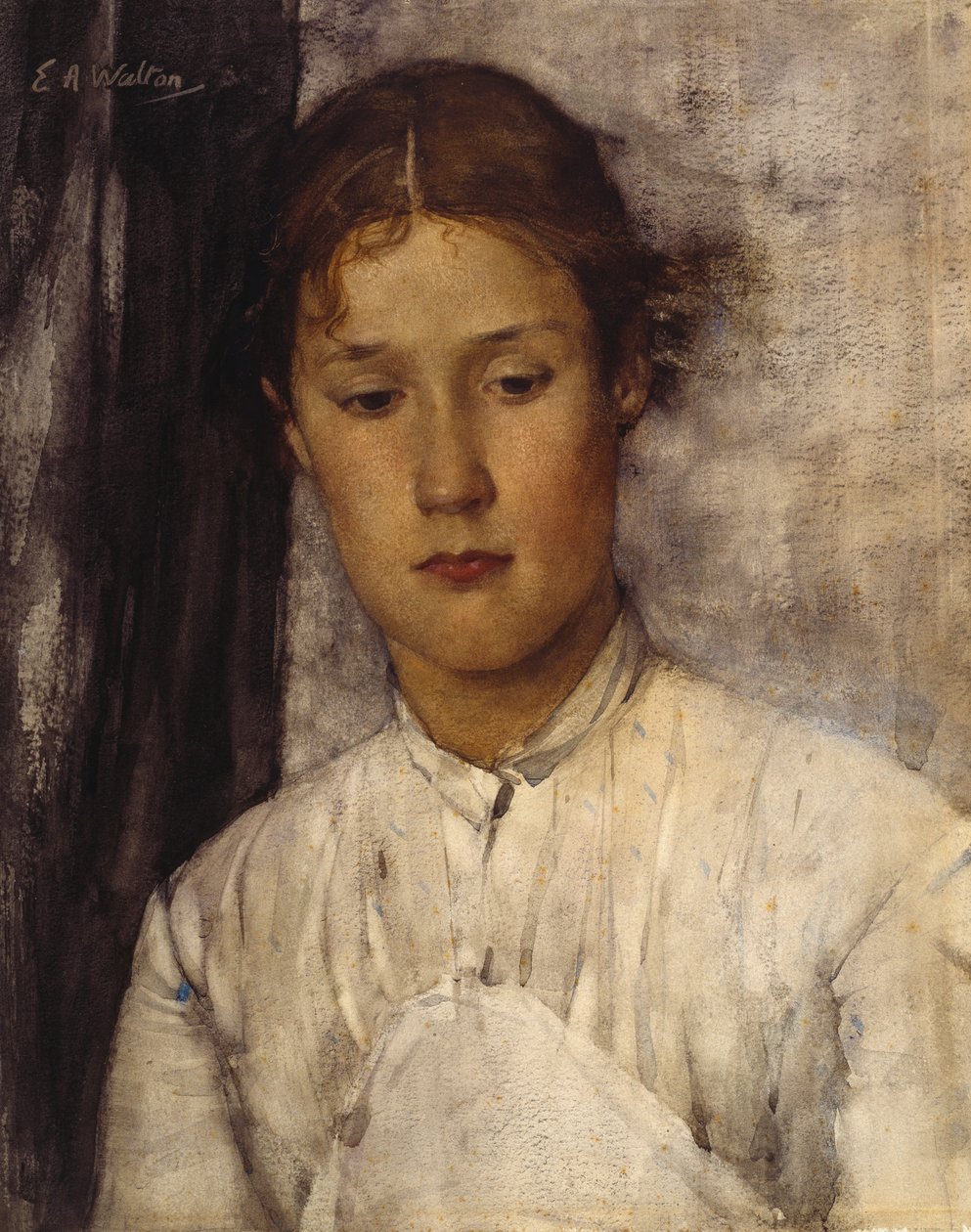 La Fille du Garde-Chasse - Edward Arthur Walton