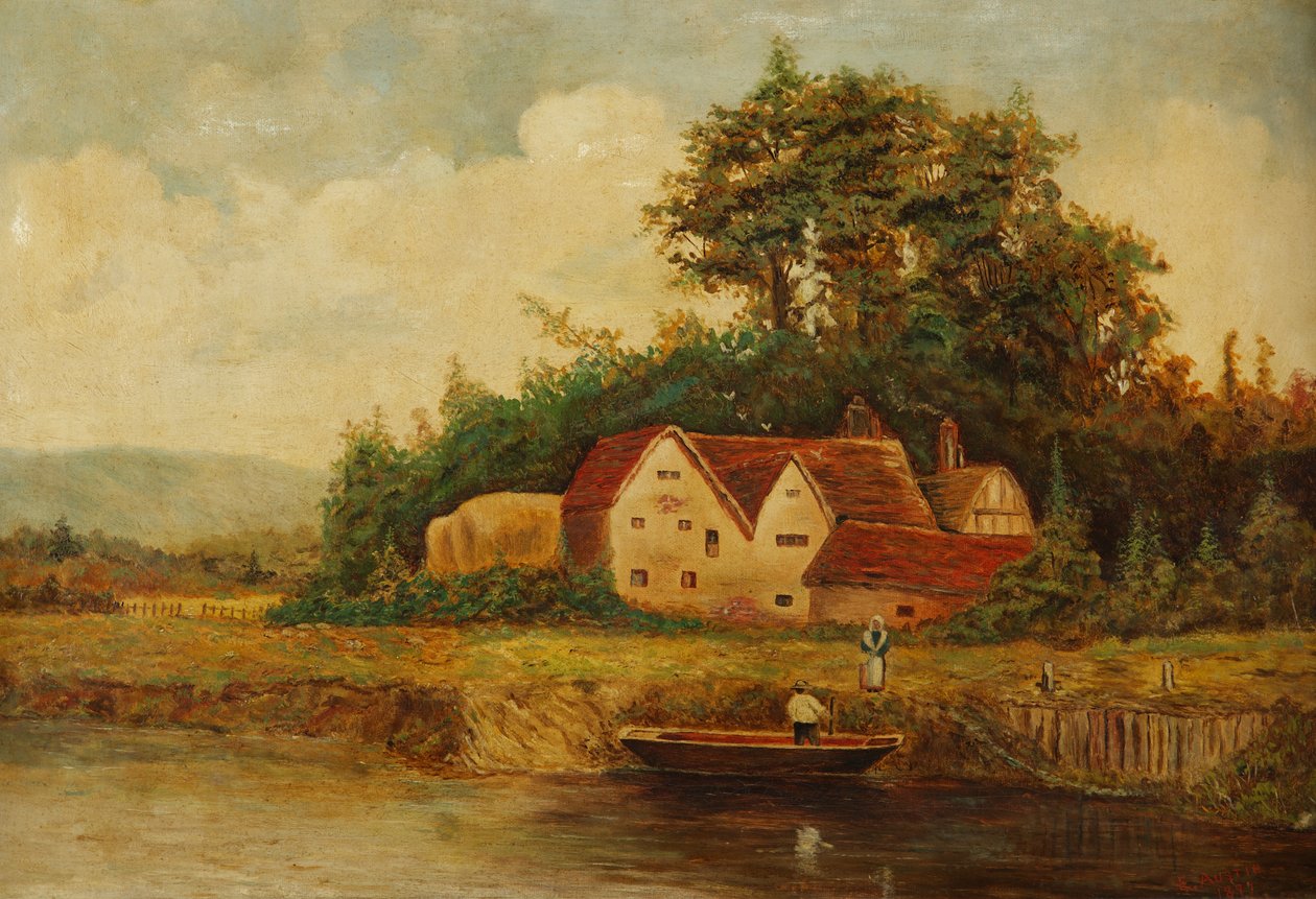 Un moulin du Worcestershire, 1897 - Edward Austin