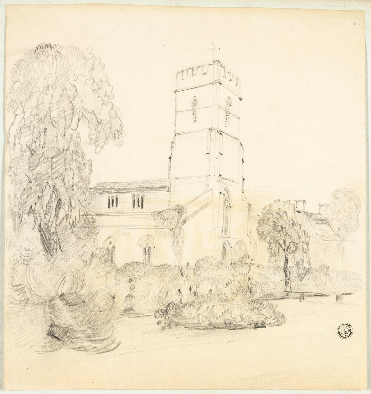 Église rurale anglaise - Edward Blore