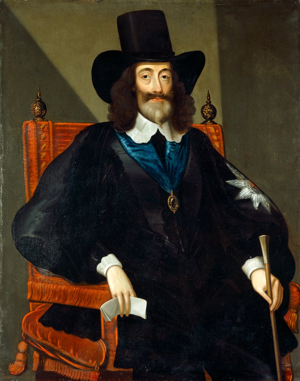 Portrait de Charles Ier à son procès - Edward Bower