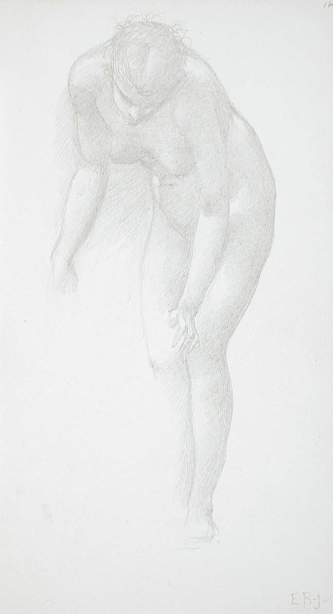 Nu féminin penché - Edward Burne-Jones