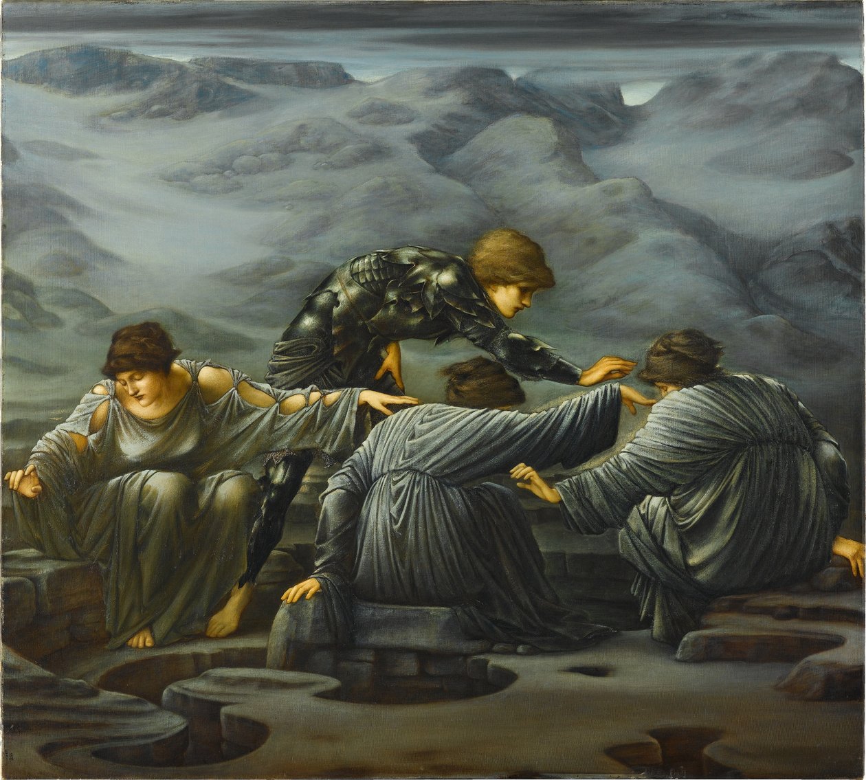Persée et les Graïées - Edward Burne-Jones