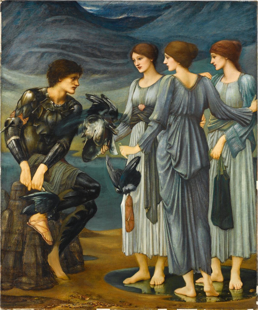 Persée et les nymphes marines - Edward Burne-Jones