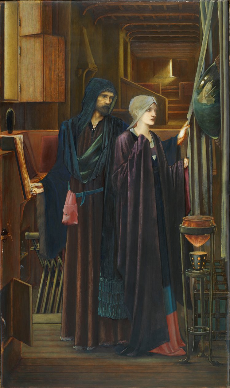 Le Sorcier - Edward Burne-Jones