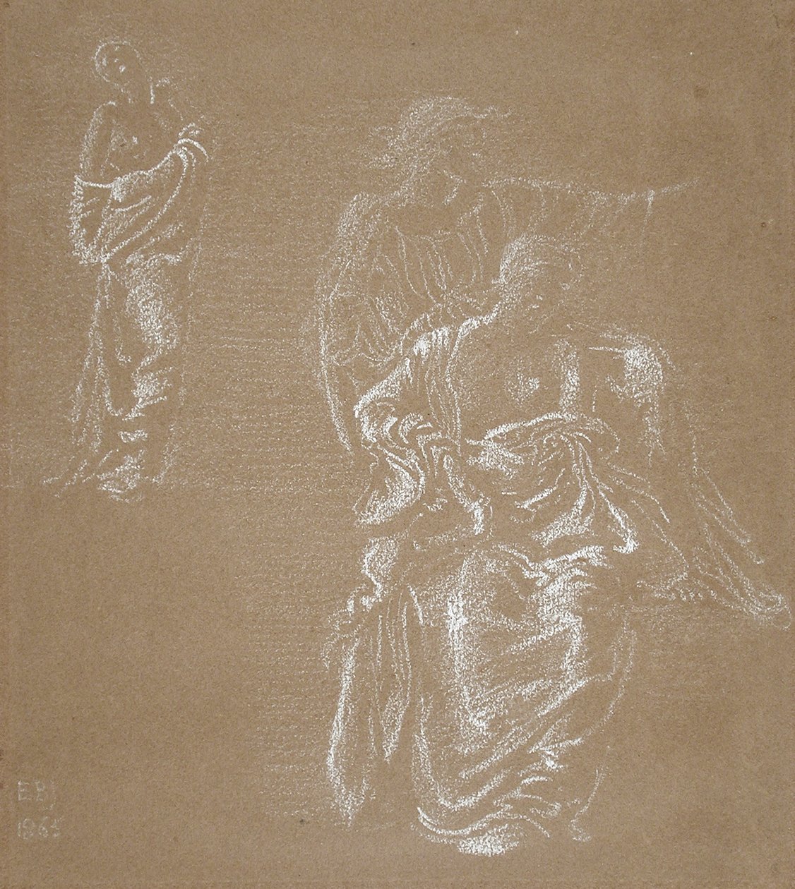 Trois personnages - Edward Burne-Jones