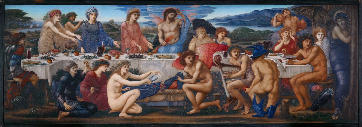 La fête de Pélée - Edward Burne Jones