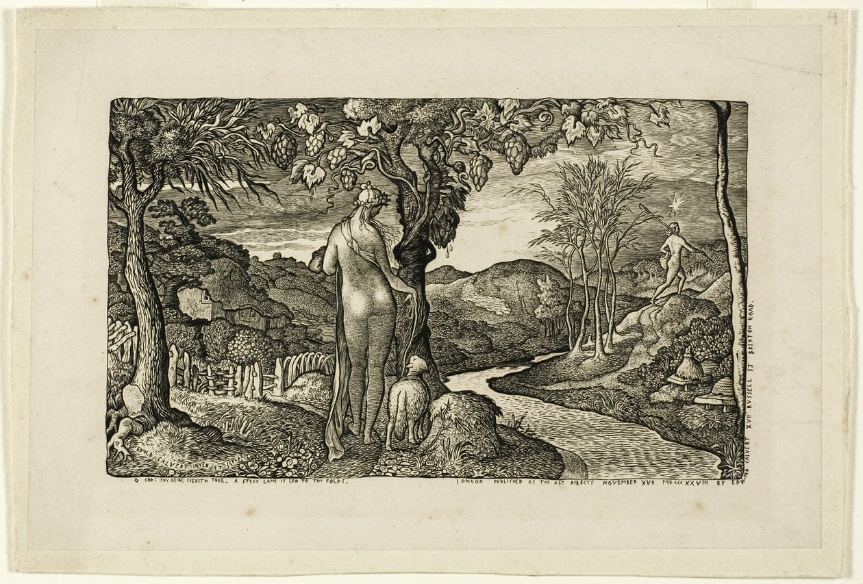 La mariée - Edward Calvert