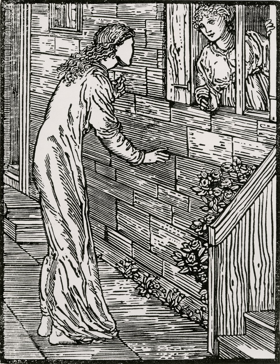 Arrive au second - Edward Coley (after) Burne Jones