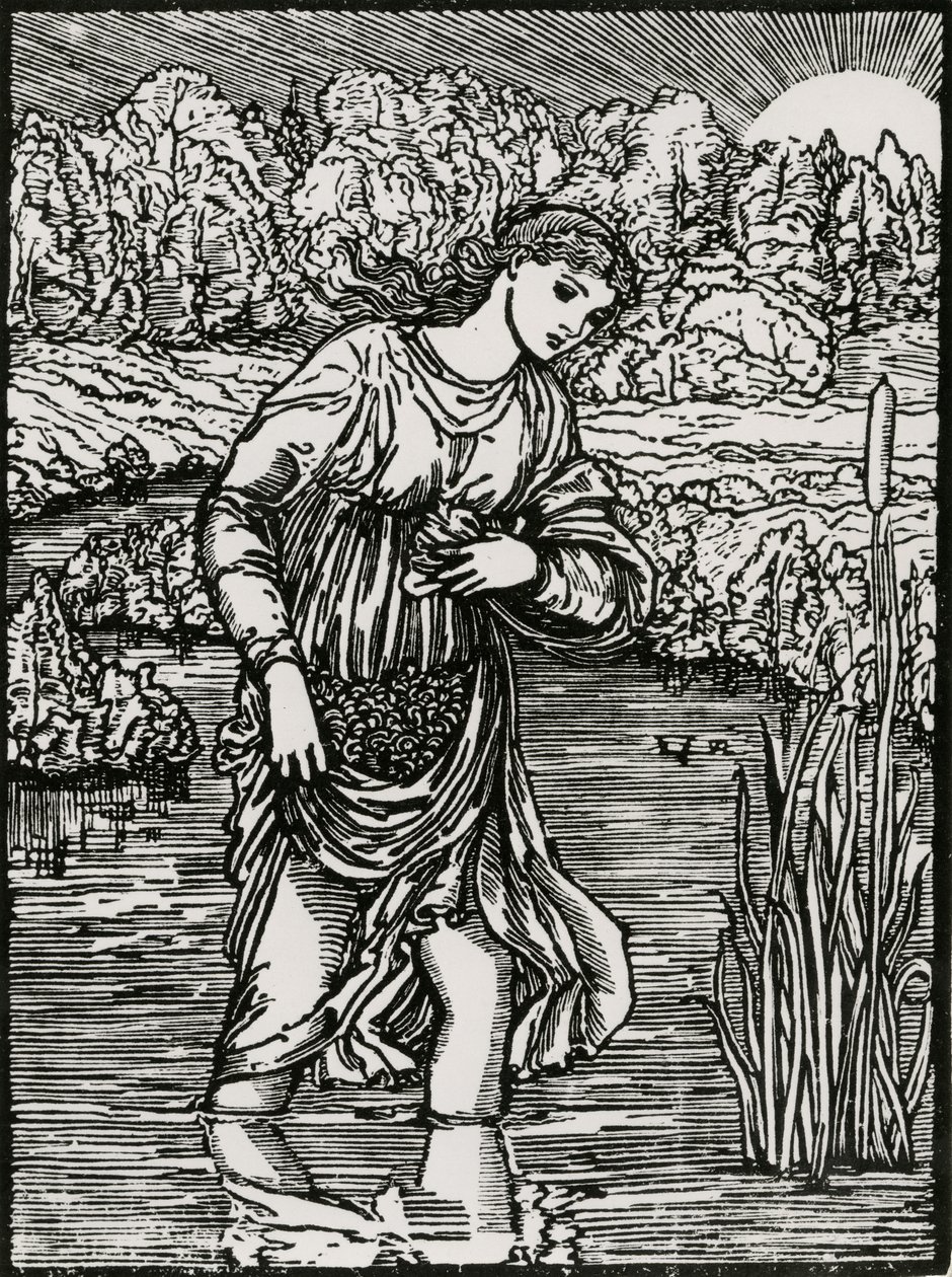 La tâche des roseaux - Edward Coley (after) Burne Jones