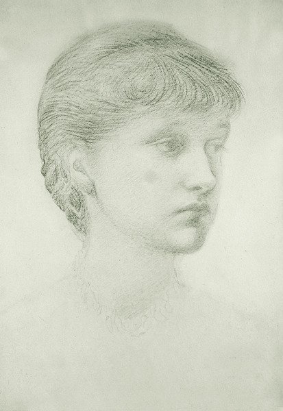 Portrait de Madeleine Wyndham - Edward Coley Burne Jones