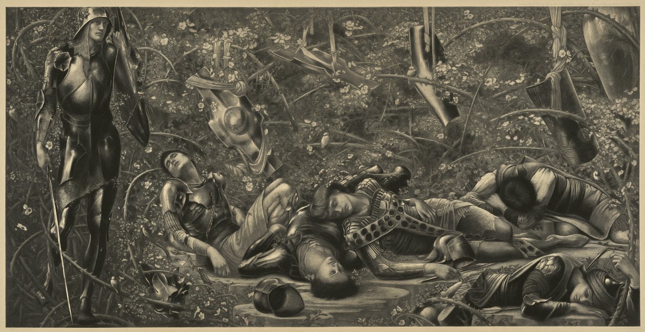 Le bois de bruyère - Edward Coley Burne-Jones