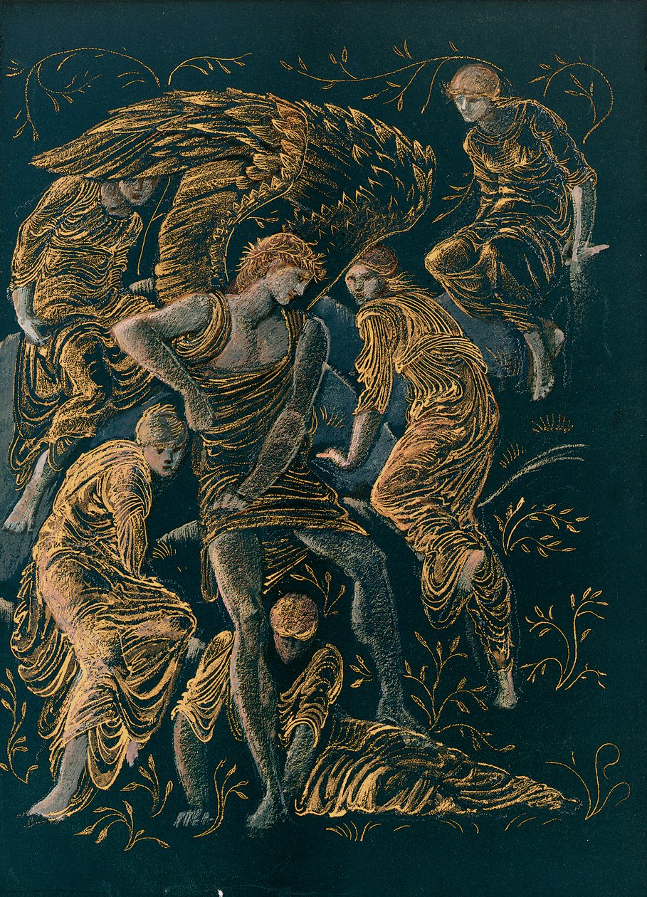 Le terrain de chasse de Cupidon - Edward Burne-Jones