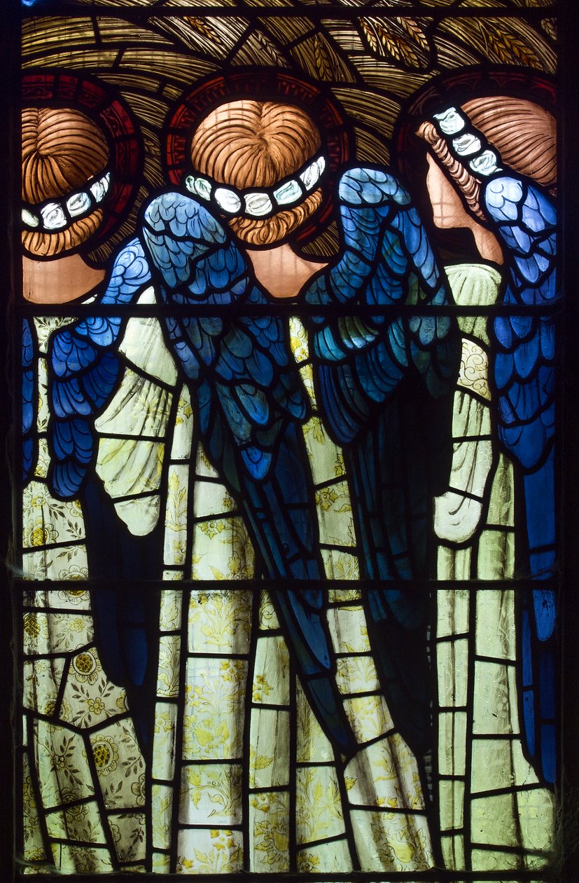 Anges, La Nativité - Edward Burne Jones