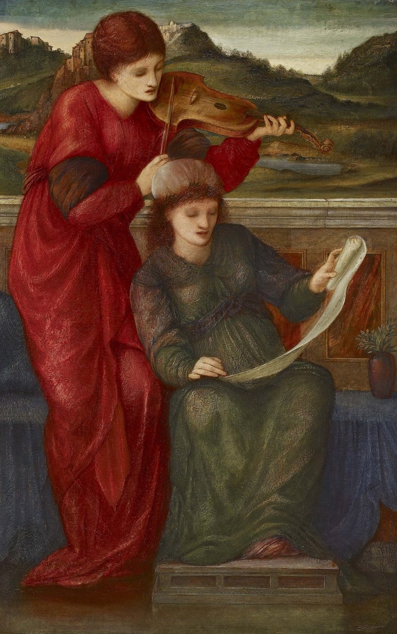 Musique, 1877 - Edward Burne Jones