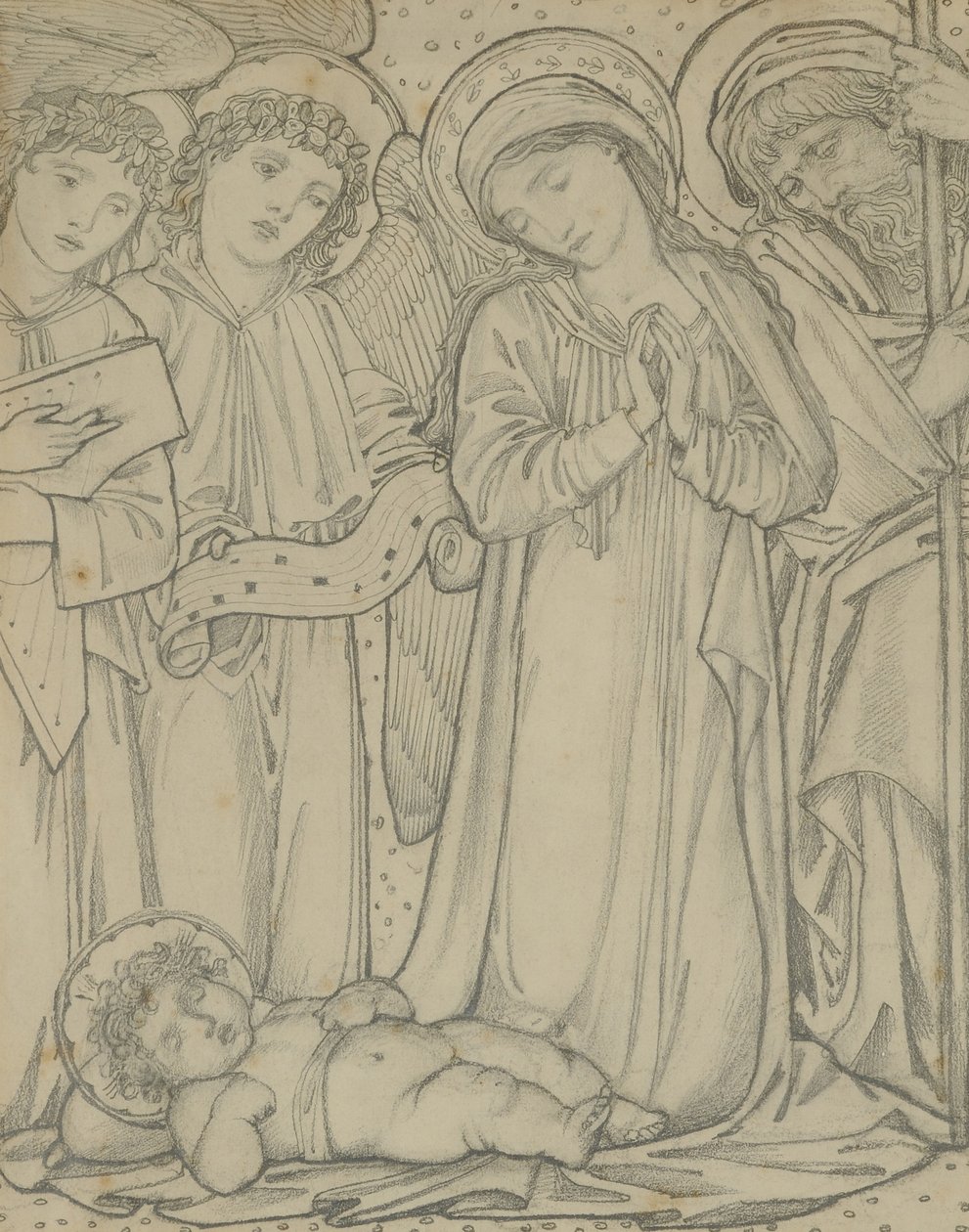 La Sainte Famille - Edward Burne Jones