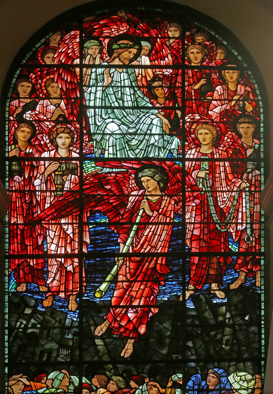 Le Jugement dernier, 1885-1897 (vitrail) - Edward Burne Jones