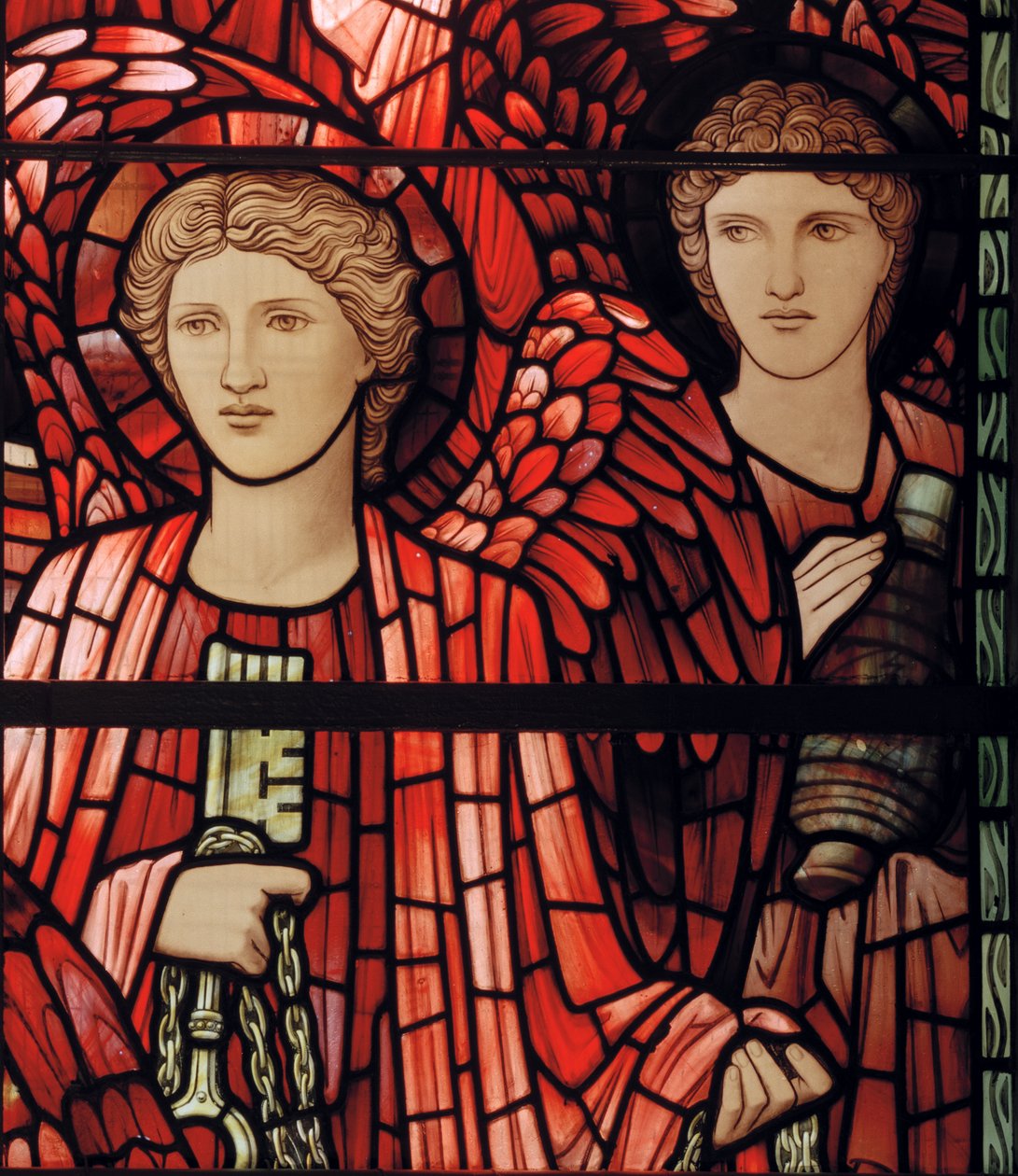 La Fenêtre du Jugement Dernier (détail) - Edward Burne Jones