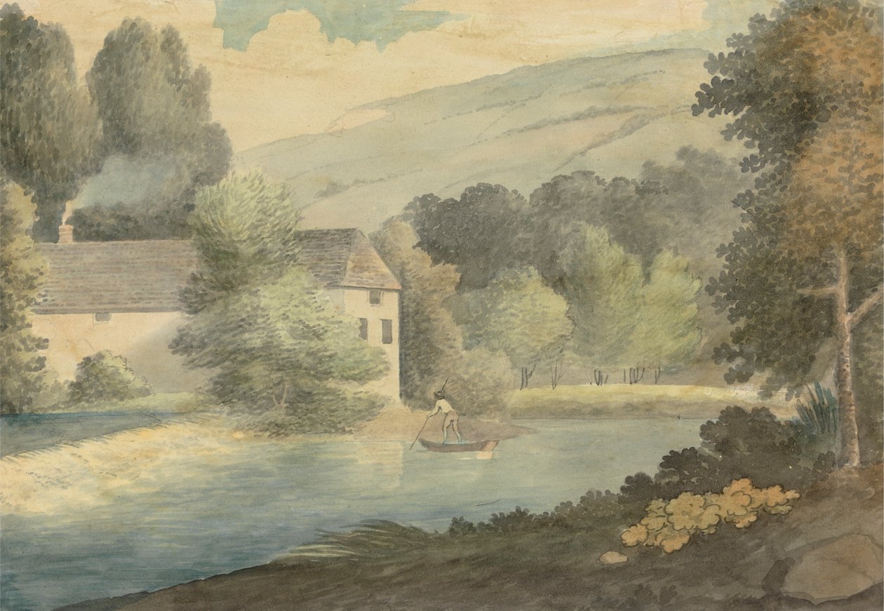 Le Batelier - Edward Francis Burney