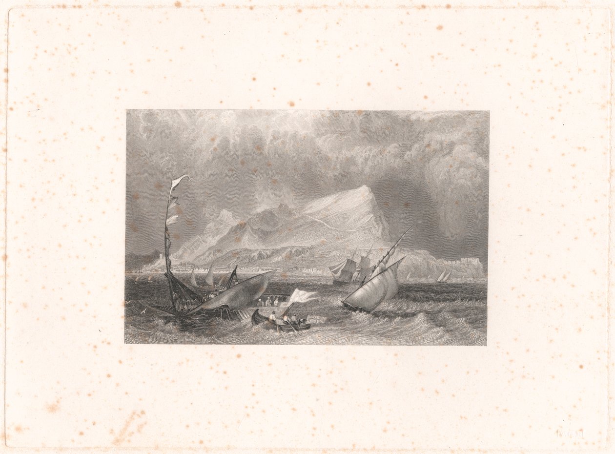 Gibraltar - Edward Francis Finden