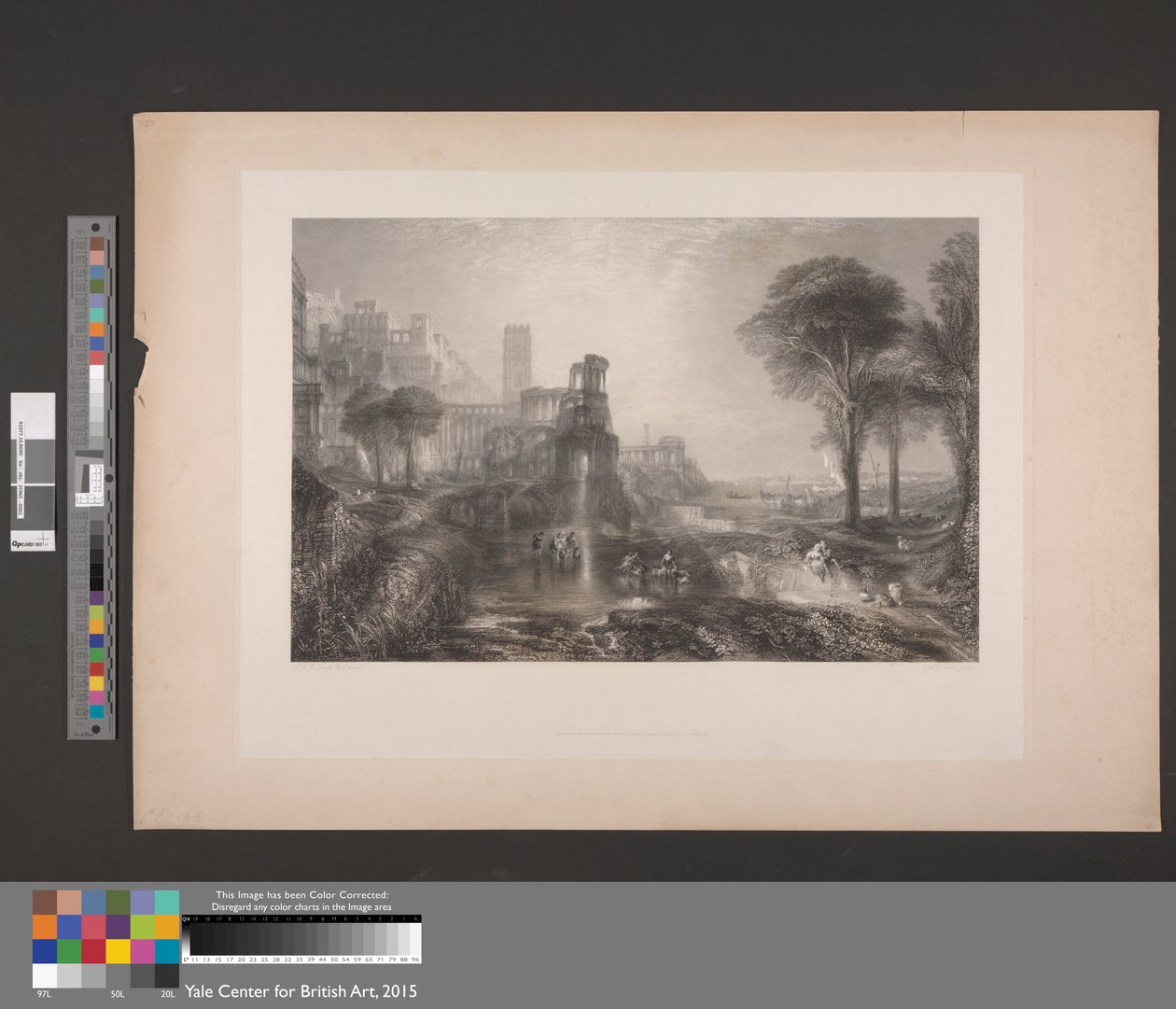 Palais et pont de Caligula - Edward Goodall