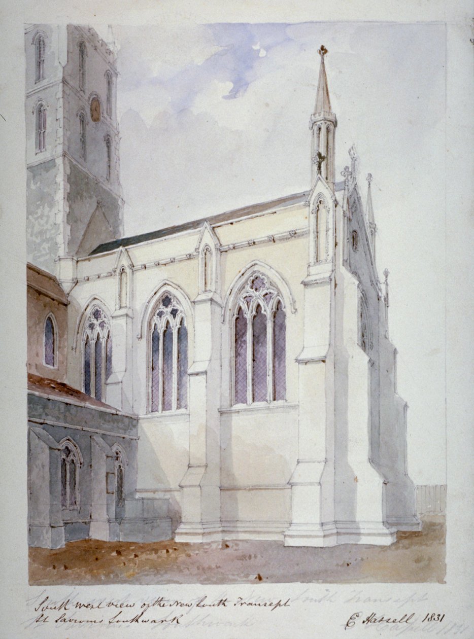 Cathédrale de Southwark, Londres, 1831 - Edward Hassell
