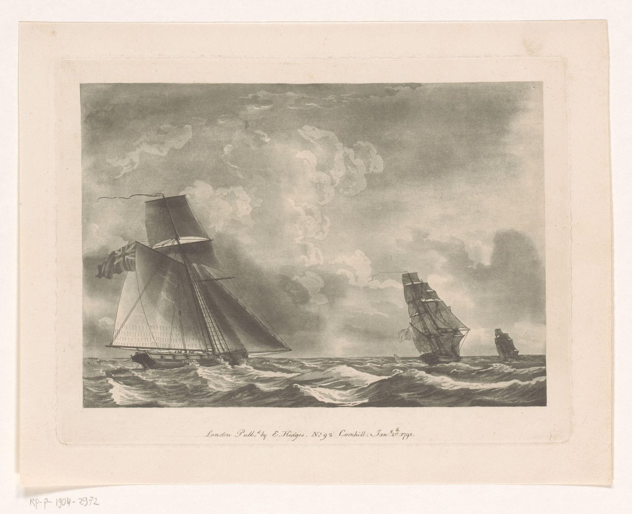 Flotte britannique en mer - Edward Hedges