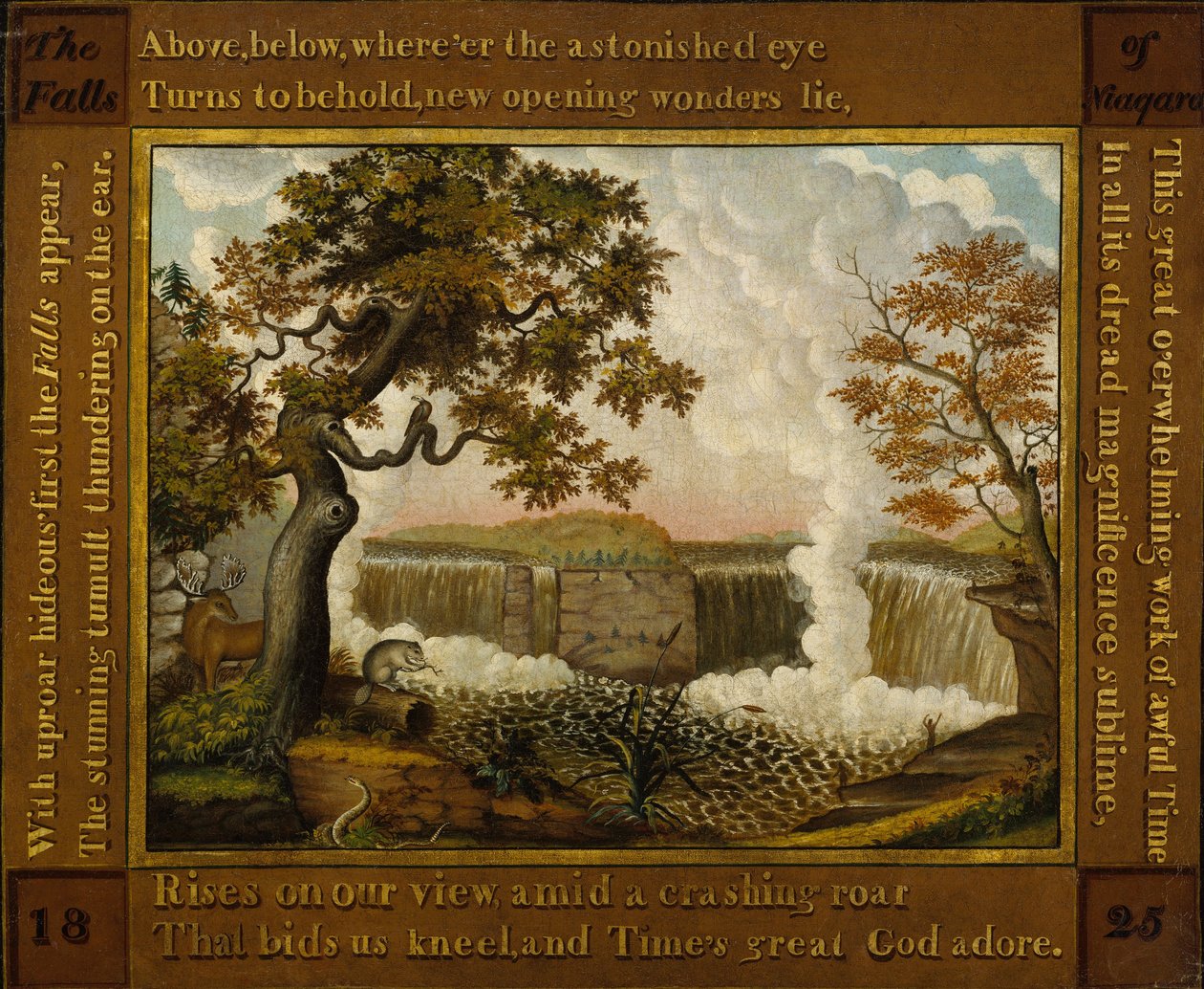 Les Chutes du Niagara - Edward Hicks