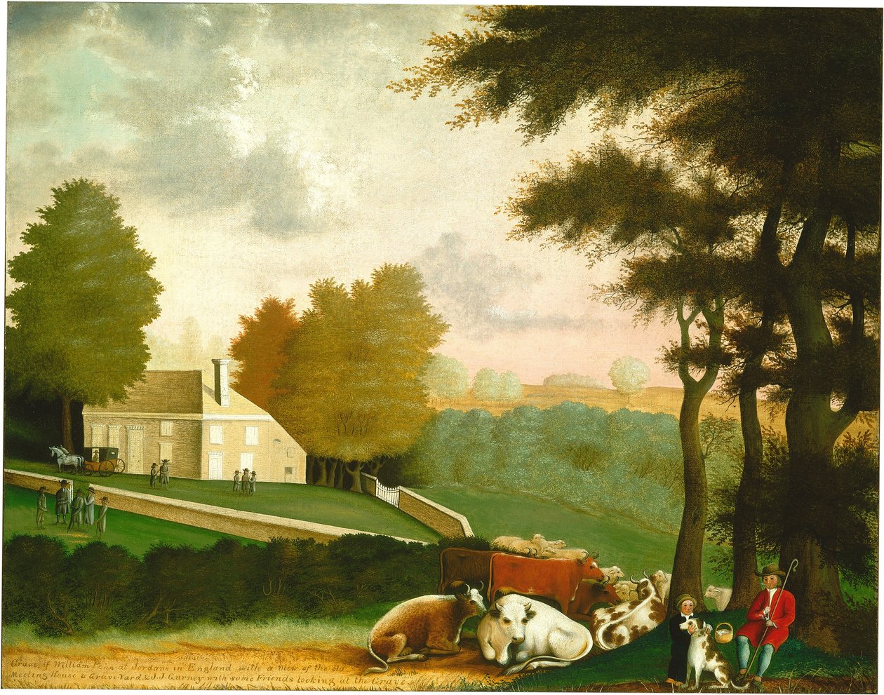 La tombe de William Penn - Edward Hicks