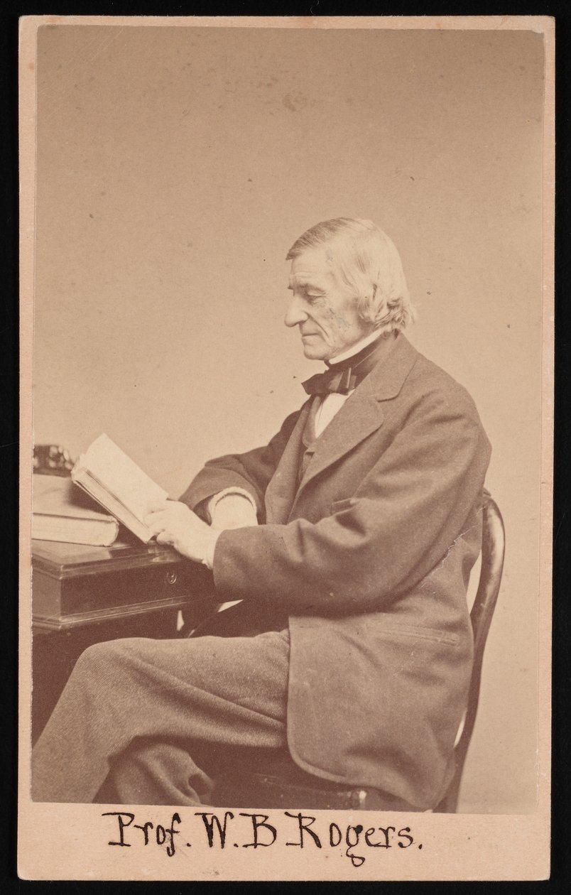 Portrait de William Barton Rogers 1804-1882, entre 1866 et 1873 - Edward L Allen