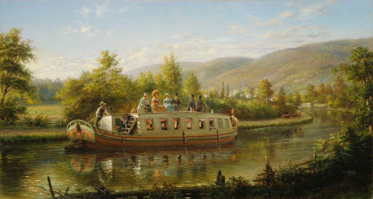 Les premiers jours du transport rapide - Edward Lamson Henry