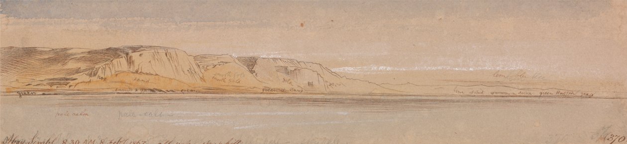 Abou Simbel - Edward Lear