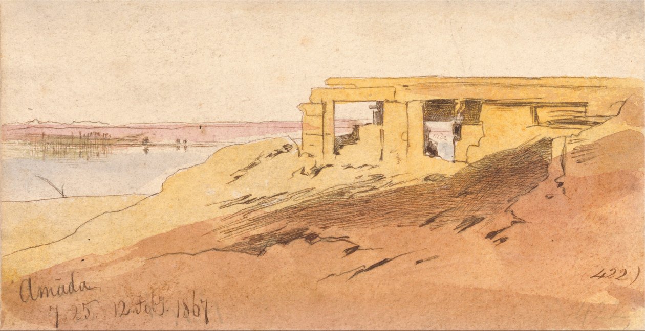 Amada, 7 h 25, 12 février 1867 (422) - Edward Lear