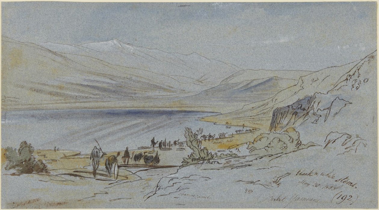 Birket el Yamouni - Edward Lear